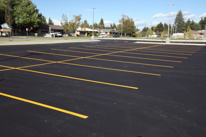 Paved Parking Lot