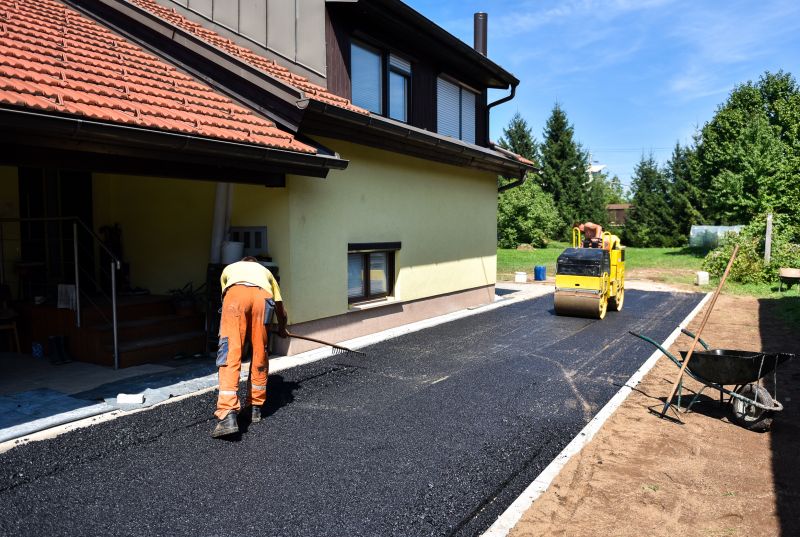 Blacktop Paving in Action